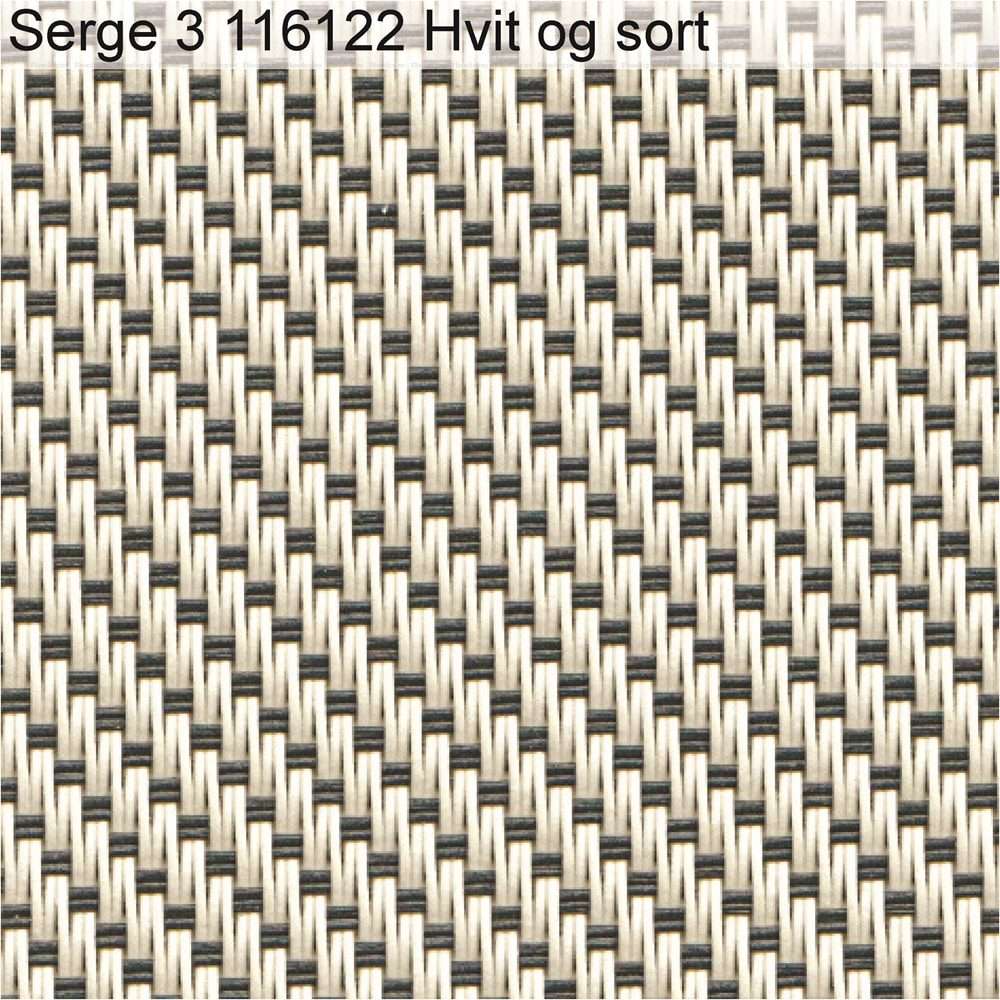 Serge 3 116122 Hvit og sort